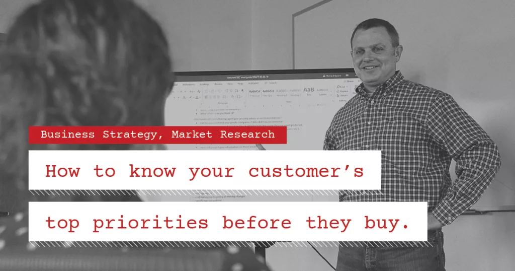Image presenting blog title and categories, How to know your customer's top priorities before they buy using MaxDiff