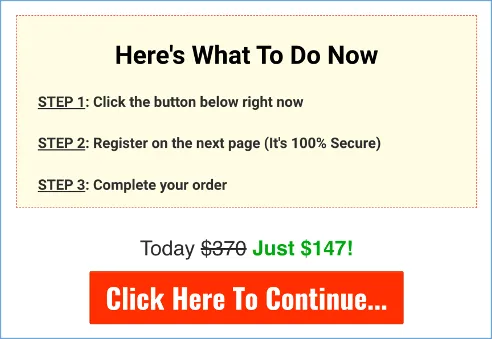 Multi-step call to action example.